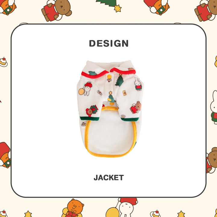 ※予約販売【noutti】Christmas Miffy Fleece Jacket