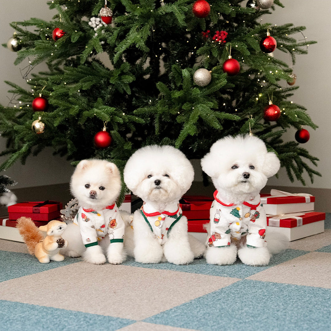 ※予約販売【noutti】Christmas Miffy Fleece All in one