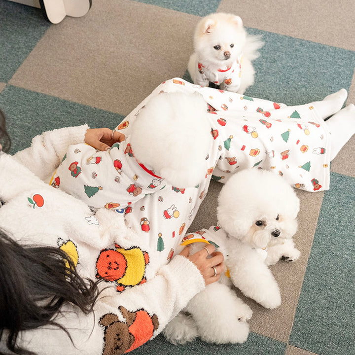 ※予約販売【noutti】Christmas Miffy Fleece All in one