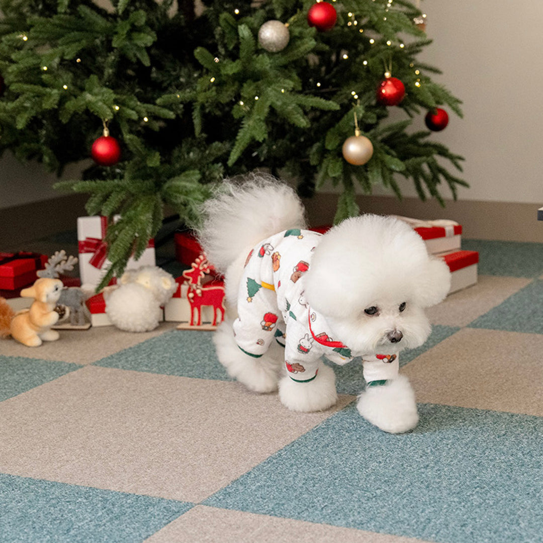 ※予約販売【noutti】Christmas Miffy Fleece All in one