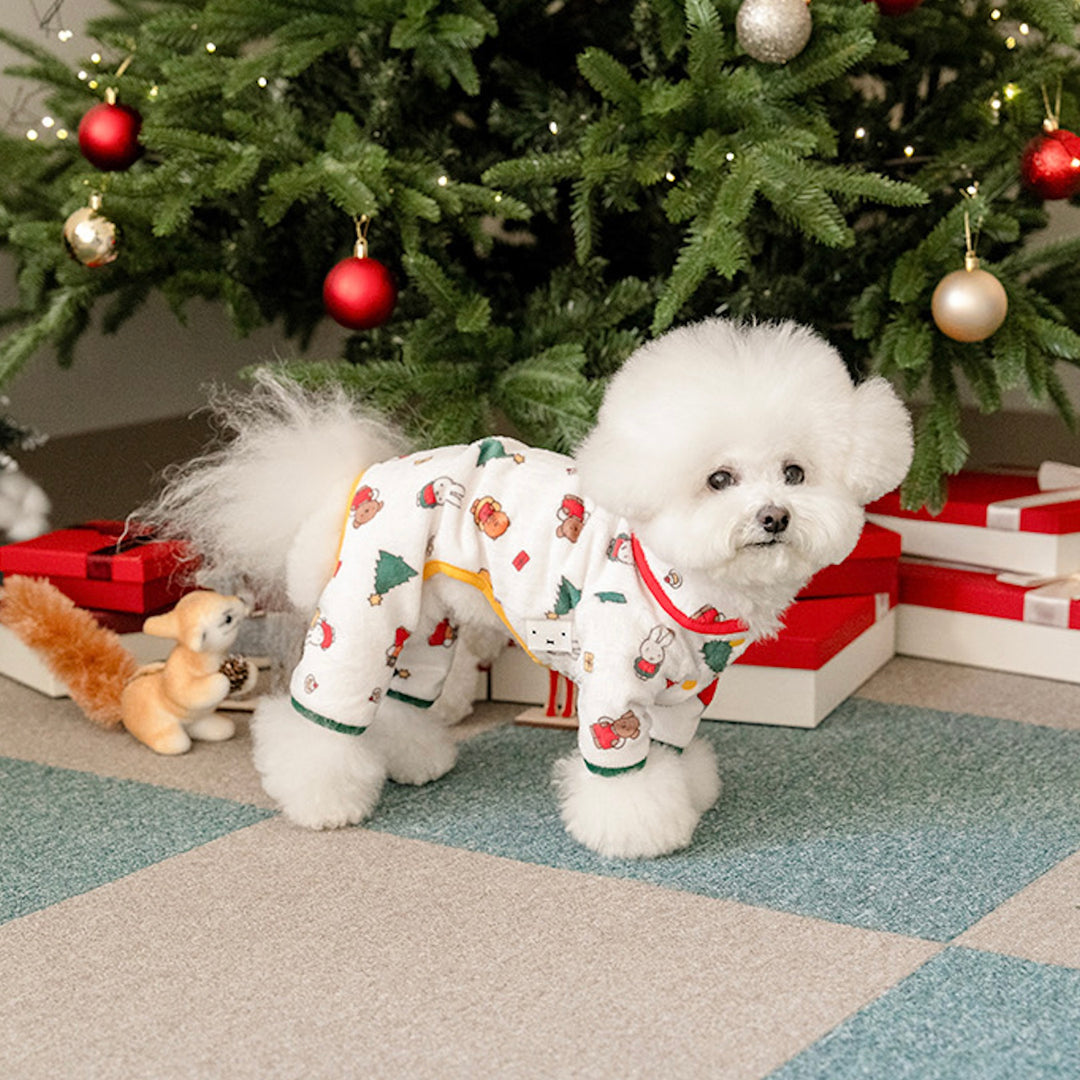 ※予約販売【noutti】Christmas Miffy Fleece All in one