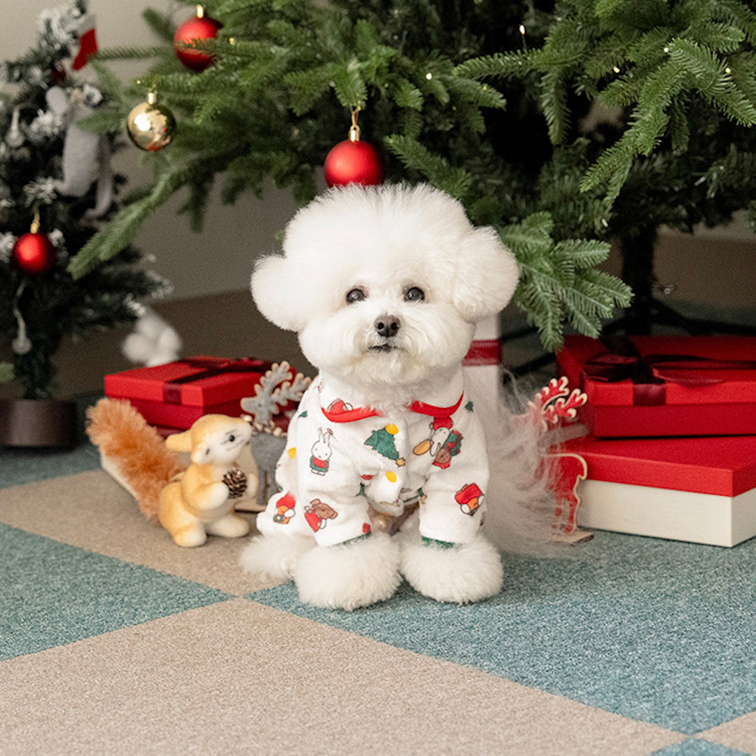 ※予約販売【noutti】Christmas Miffy Fleece All in one