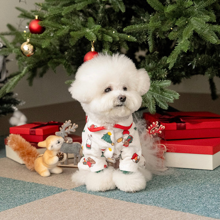 ※予約販売【noutti】Christmas Miffy Fleece All in one