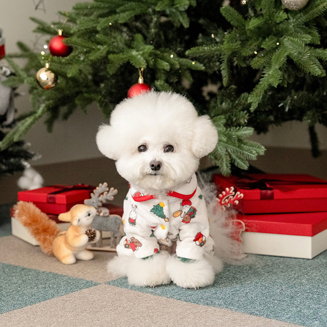 ※予約販売【noutti】Christmas Miffy Fleece All in one