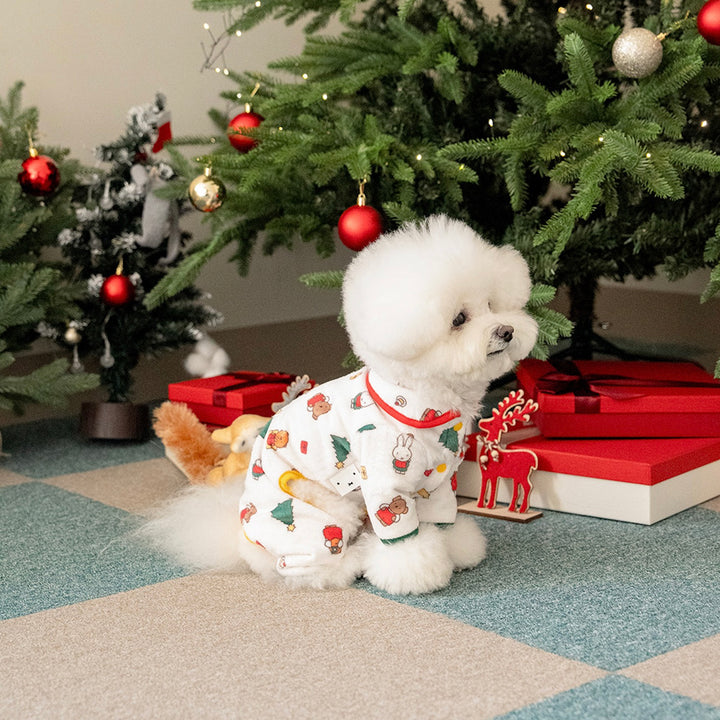 ※予約販売【noutti】Christmas Miffy Fleece All in one