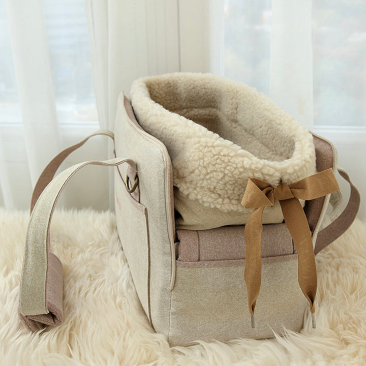 ※予約販売【WandookongMom】New Fleece Inner Bag（Beige）