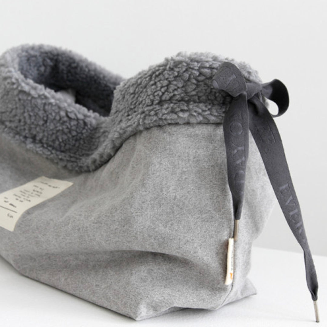 ※予約販売【WandookongMom】New Fleece Inner Bag（Gray）