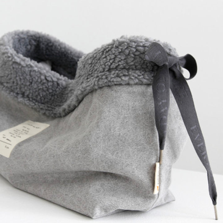 ※予約販売【WandookongMom】New Fleece Inner Bag（Gray）