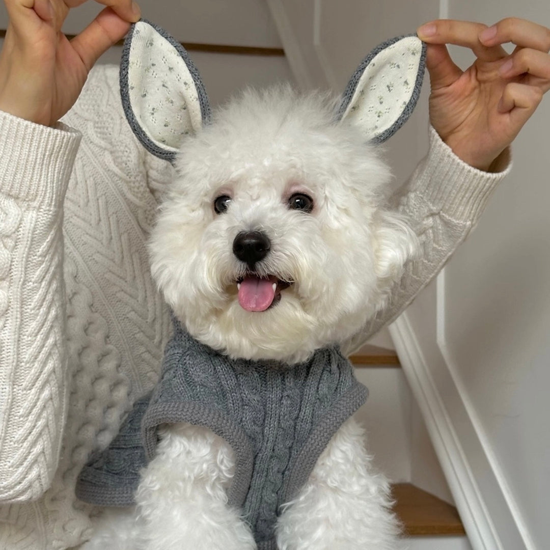 ※予約販売【FREDDIE TALE】Mr.Rabbit Cable Poncho