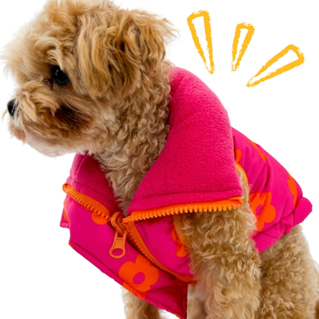 ※予約販売【TOOF】DAISY REVERSIBLE PUFFER（PINK）