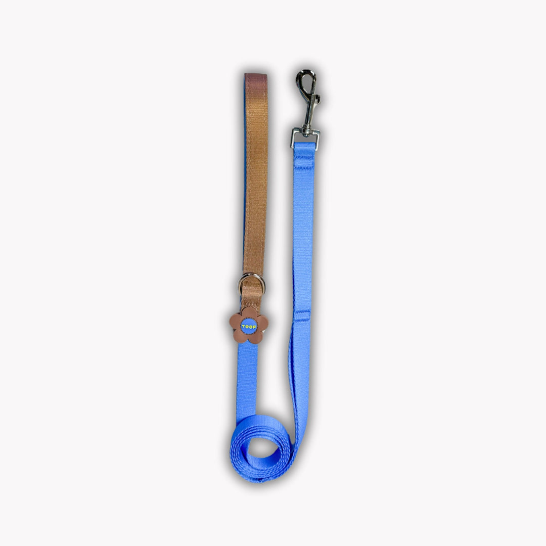 ※予約販売【TOOF】Flower Logo Leash（Blue/Brown）