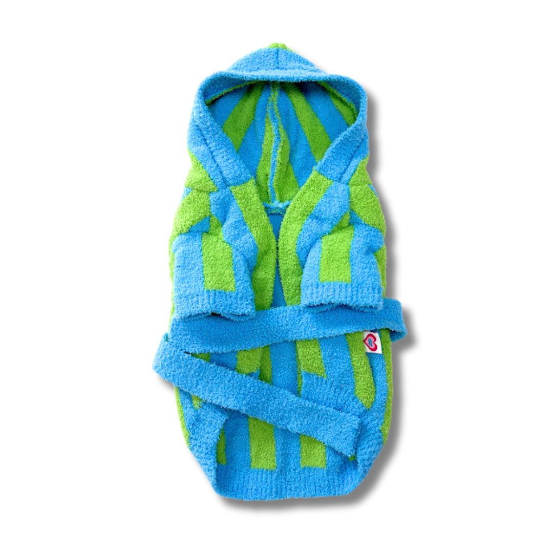 ※予約販売【TOOF】LOLLIPOP PUPPY ROBE（GREEN/BLUE）