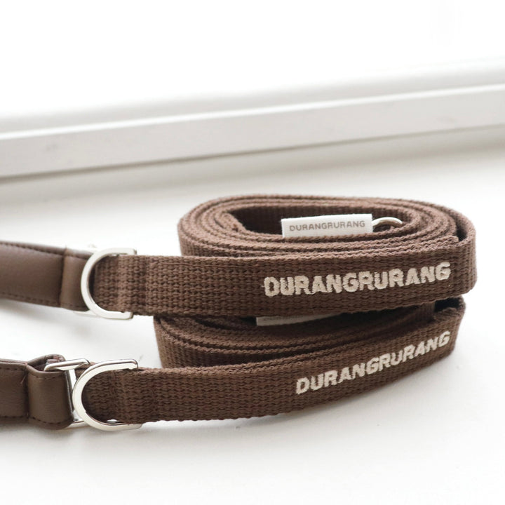 即納【DURANG RURANG】Daily Leather Leash