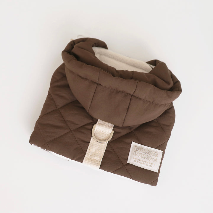 即納【DURANG RURANG】Daily Padding Harness（Brown）