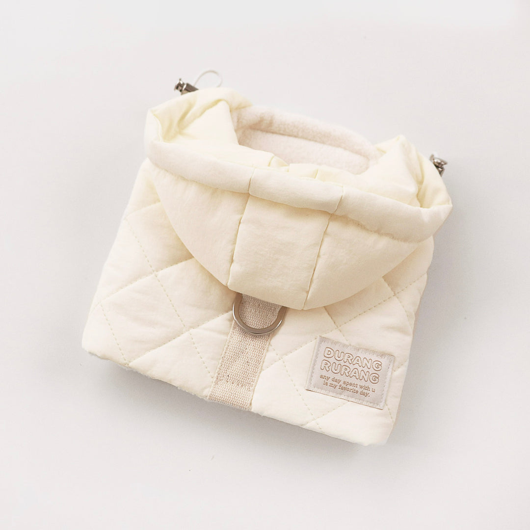 即納【DURANG RURANG】Daily Padding Harness（Cream）