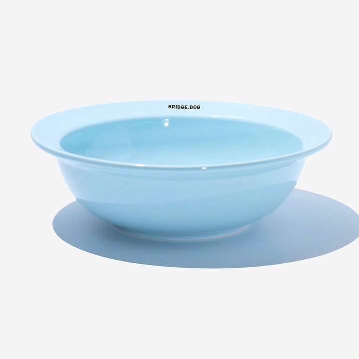 ※予約販売【BRIDGE.DOG】BRIDGE BIG DISH（BABY BLUE）艶あり