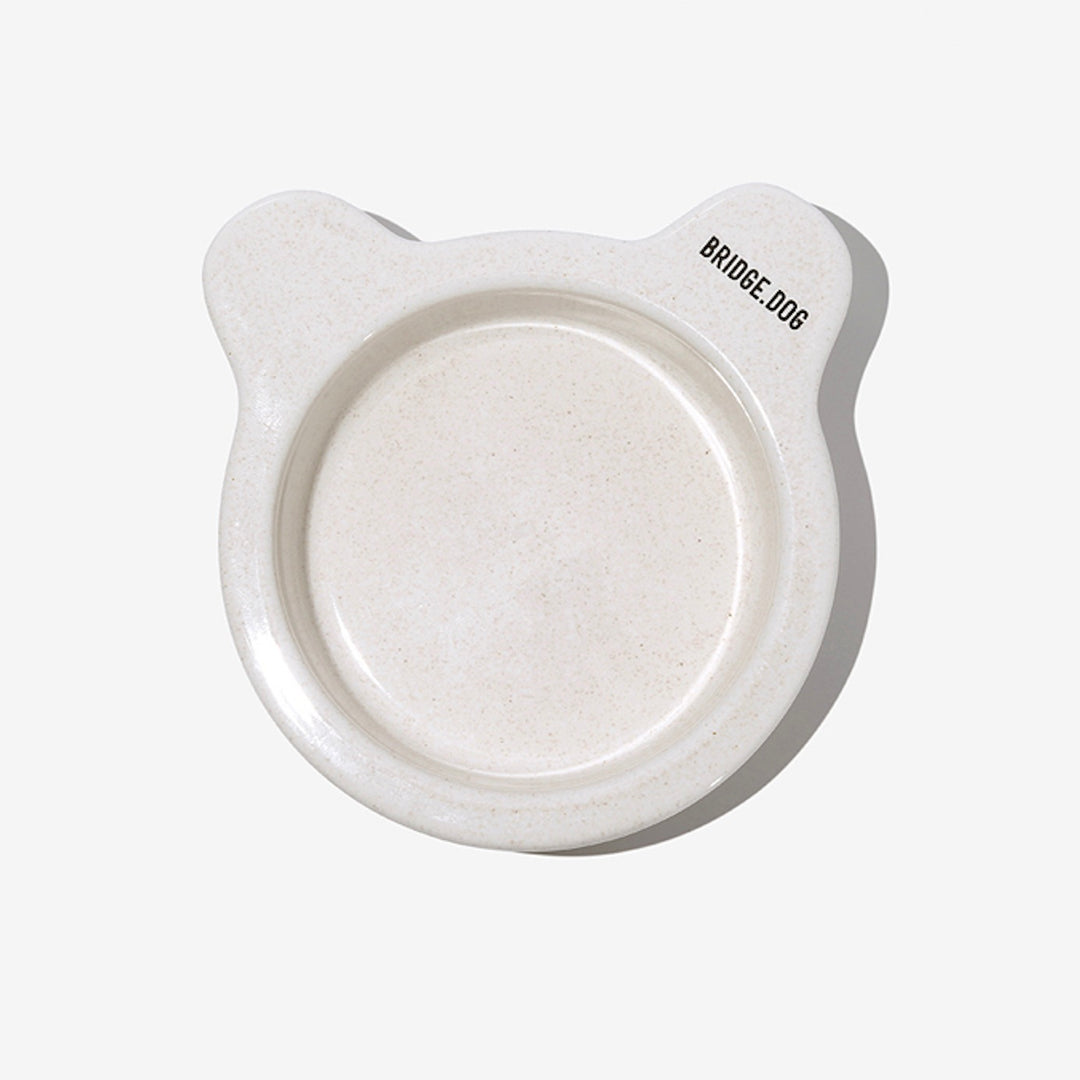 ※予約販売【BRIDGE.DOG】MINI BEAR BOWL（POLAR BEAR）艶あり