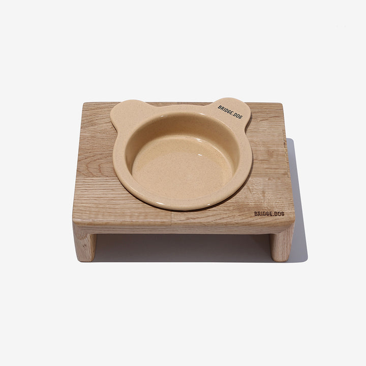 ※予約販売【BRIDGE.DOG】MINI BEAR BOWL（GRANOLA）艶あり