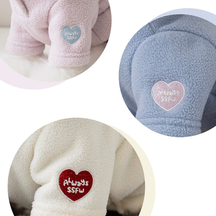 ※予約販売【ssfw】Heartwarm Fleece All-in-One（Cream）