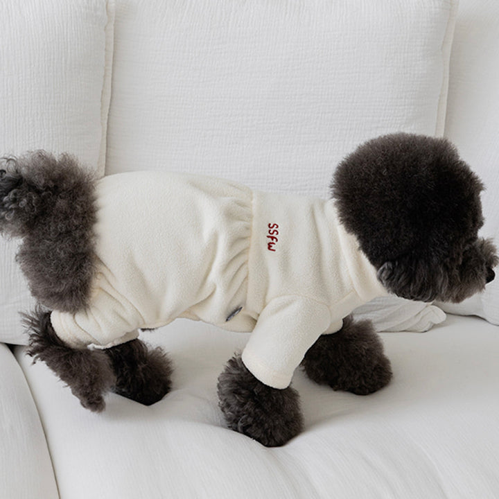 ※予約販売【ssfw】Heartwarm Fleece All-in-One（Cream）