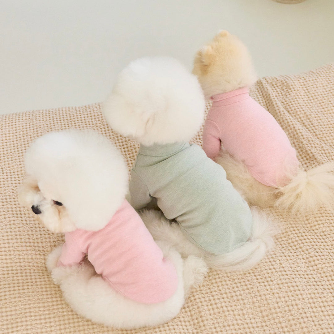 ※予約販売【noutti】BLOOMING TURTLENECK（Pink）