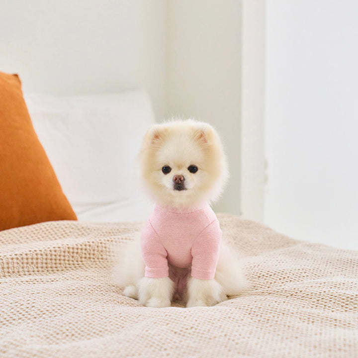 ※予約販売【noutti】BLOOMING TURTLENECK（Pink）