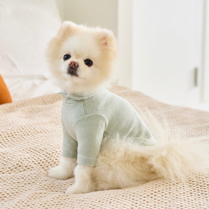 ※予約販売【noutti】BLOOMING TURTLENECK（Mint）