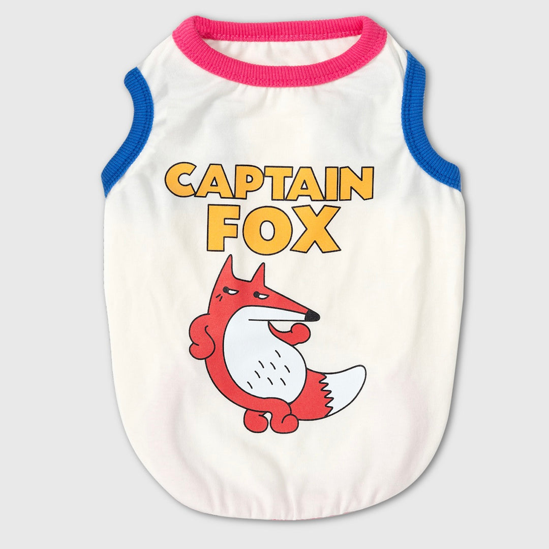 ※予約販売【andblank】Iconic Color Block Sleeveless（Captain Fox）