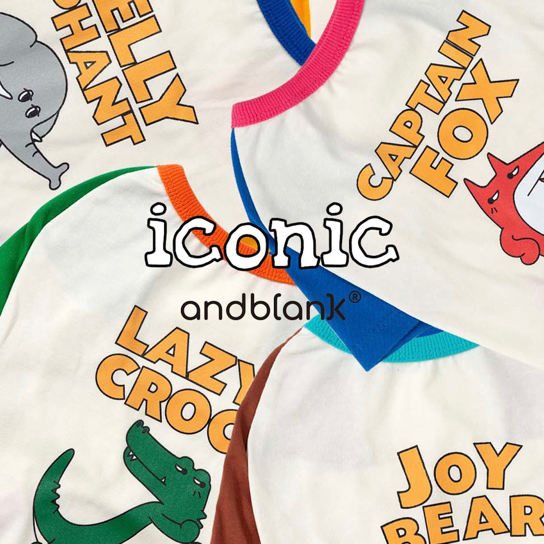 ※予約販売【andblank】Iconic Color Block T-Shirt（Lazy Crocodile）