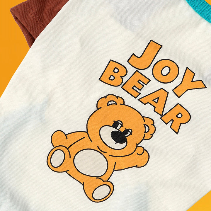 ※予約販売【andblank】Iconic Color Block T-Shirt（Joy Bear）