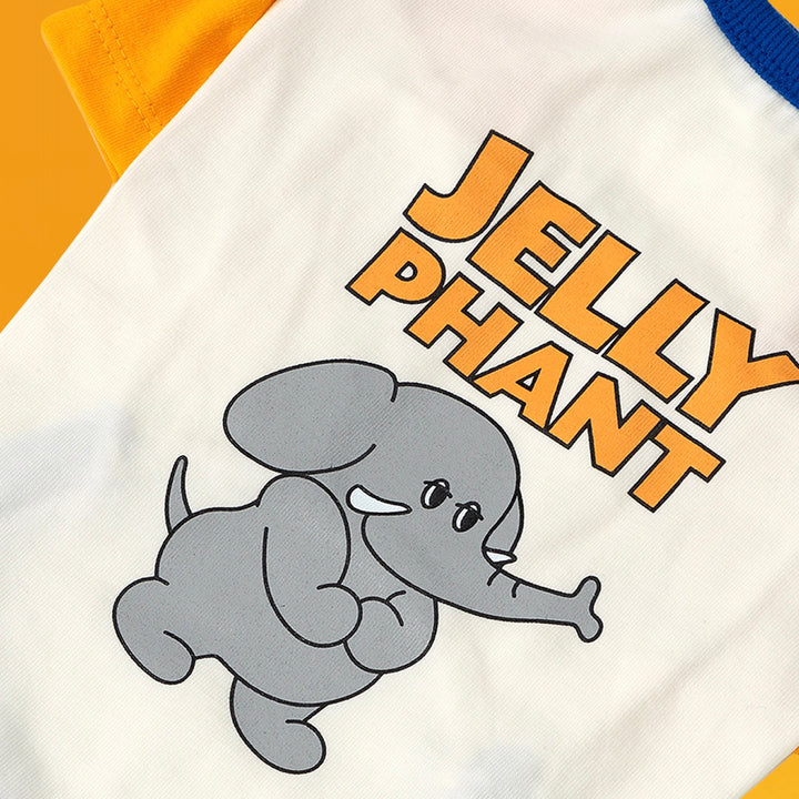 ※予約販売【andblank】Iconic Color Block T-Shirt（Jelly Phant）