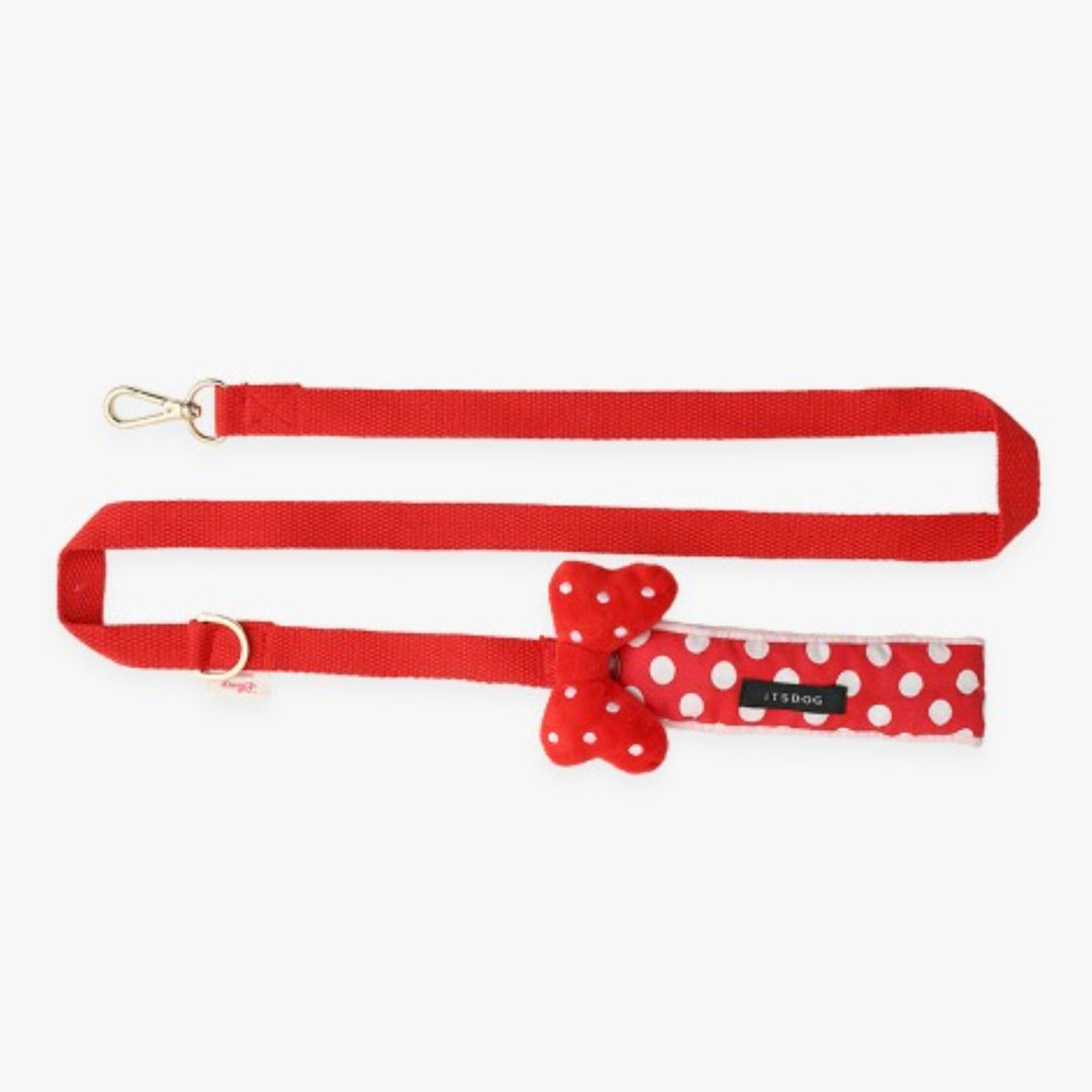 ※予約販売【ITS DOG】Disney Mickey Minnie Ribbon Leash