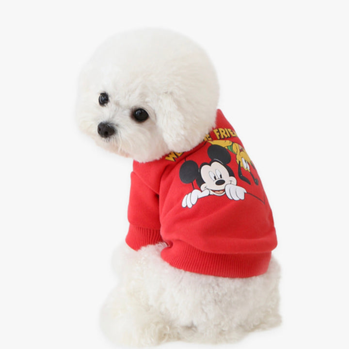 ※予約販売【ITS DOG】Disney peekaboo coton t-shirt(Red)