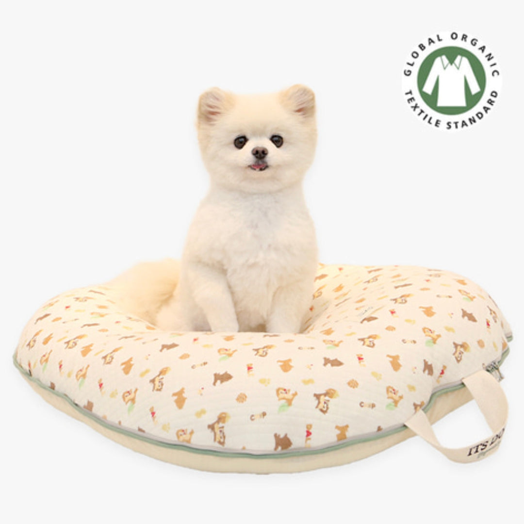 ※予約販売【ITS DOG】Disney organic chip'n dale quilted nest bed