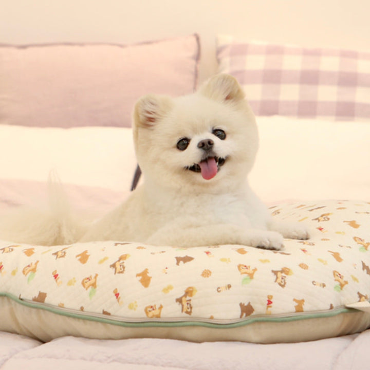 ※予約販売【ITS DOG】Disney organic chip'n dale quilted nest bed