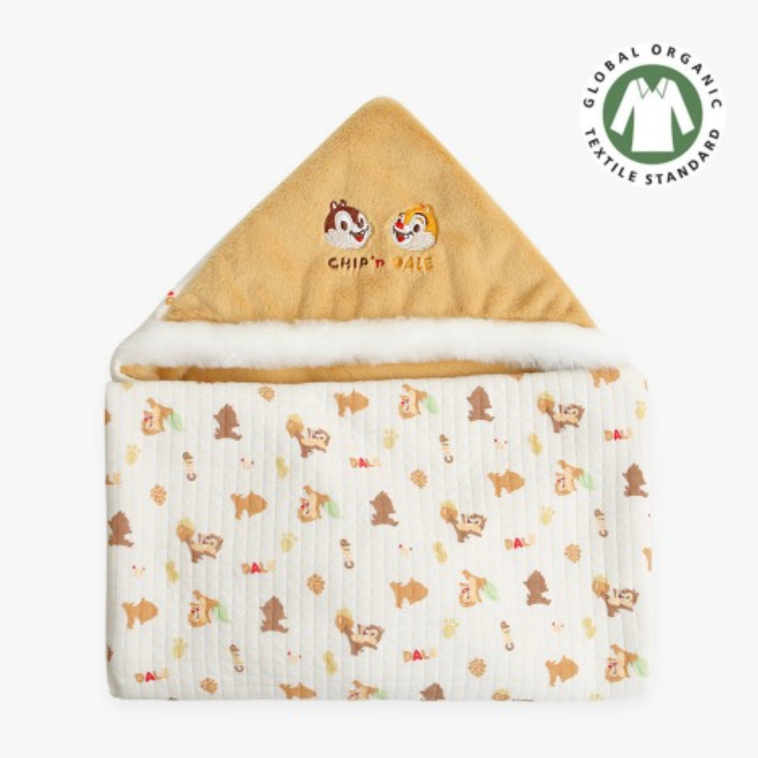 ※予約販売【ITS DOG】Disney Organic Reversible Blanket (Chip and Dale Fun)