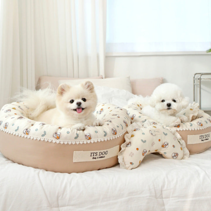 ※予約販売【ITS DOG】Disney Organic Chip and Dale Round Bed