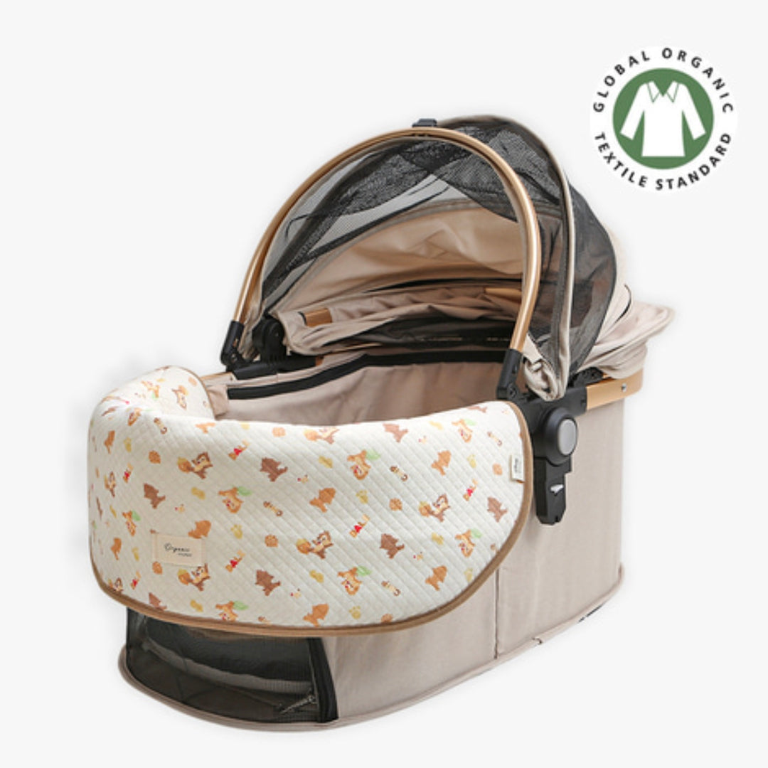 ※予約販売【ITS DOG】Disney Organic Stroller Comforter (Chip and Dale Fun)