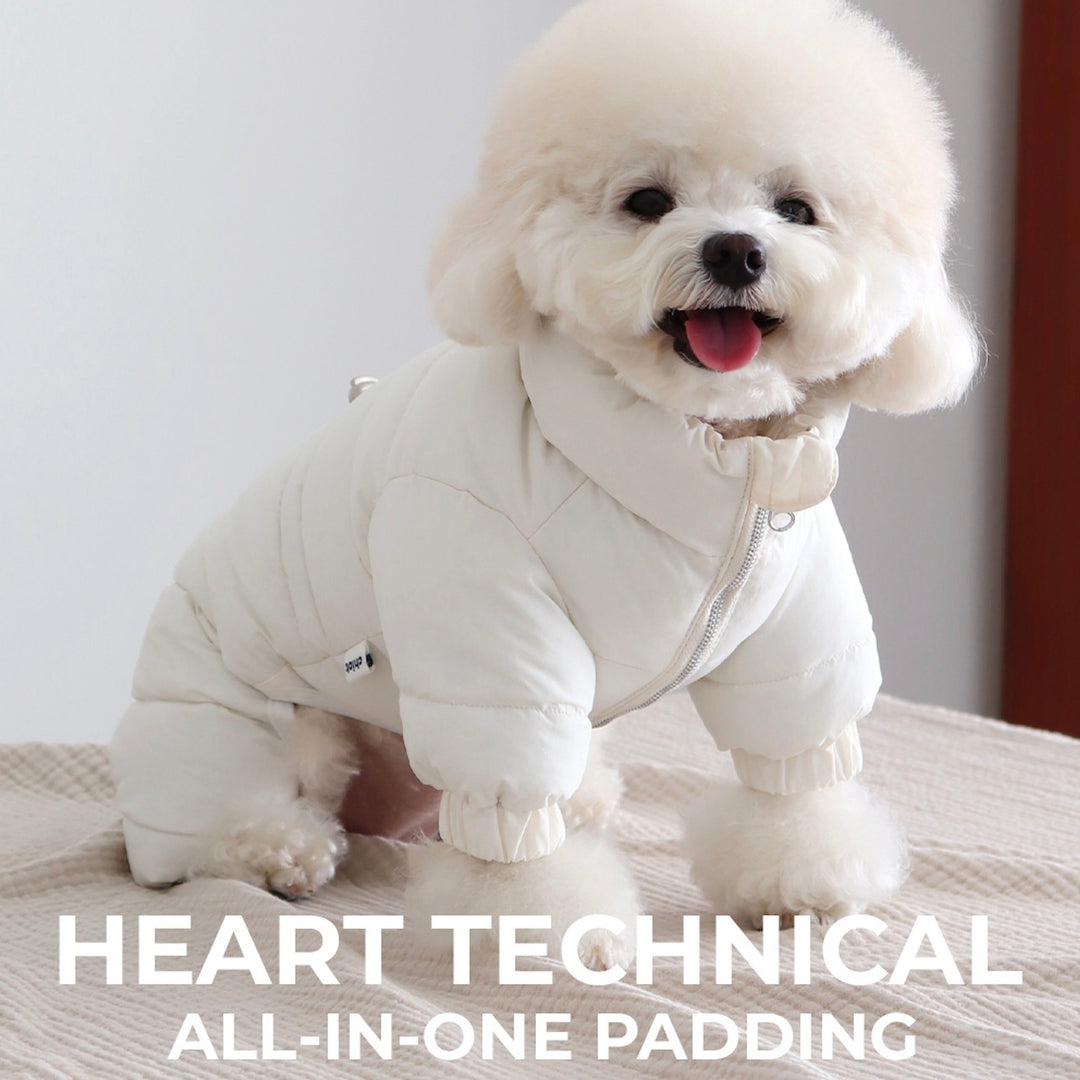 ※予約販売【Chiot】Heart Technical All in one padding（Cream）