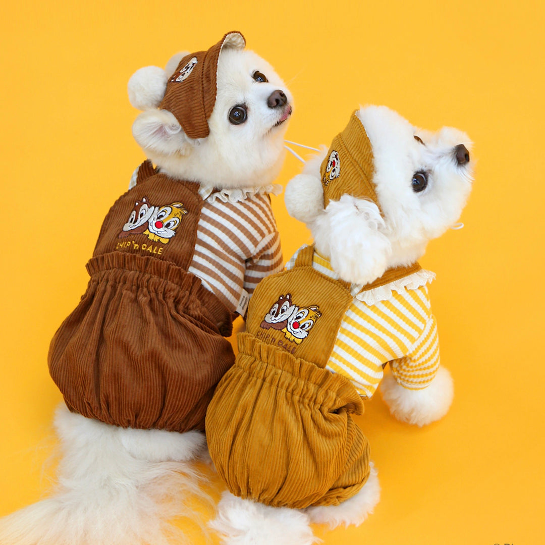 ※予約販売【ITS DOG】Disney chip'n dale corduroy hat(Brown)