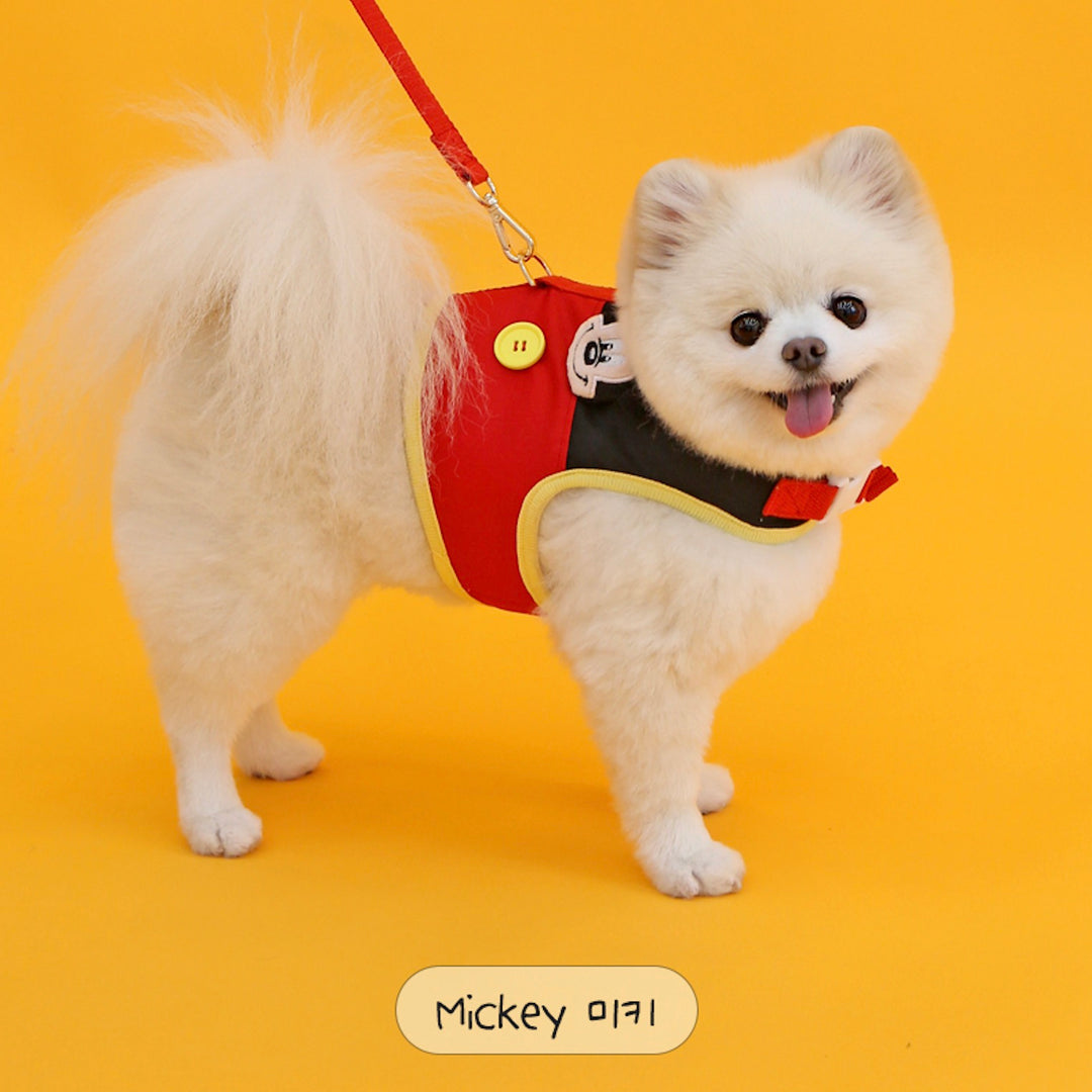 ※予約販売【ITS DOG】Disney Mickey Minnie Ribbon Leash