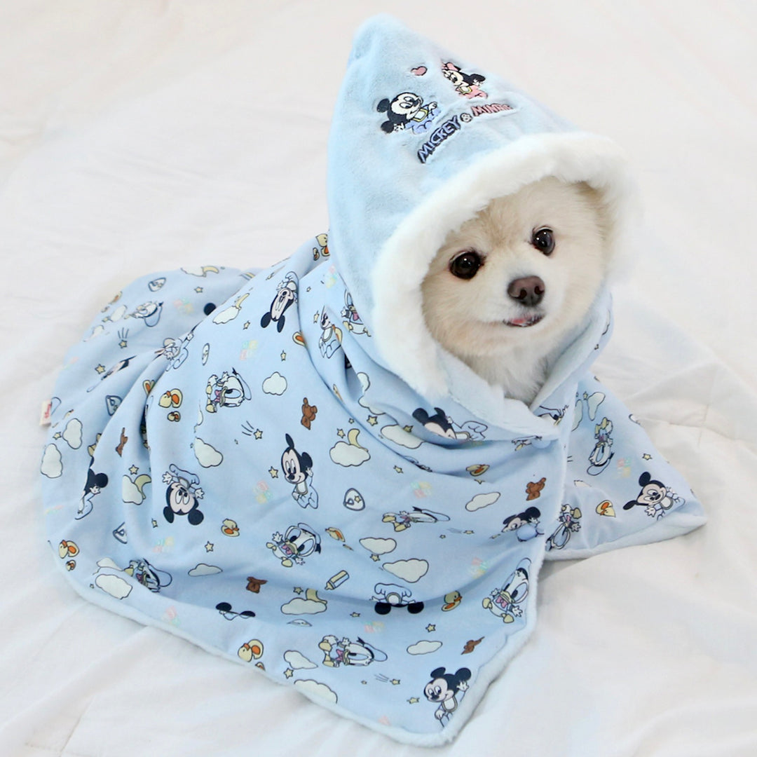 ※予約販売【ITS DOG】Disney Baby Friends Double Sided Blanket (Mickey)