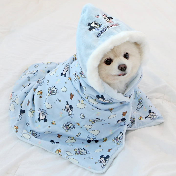 ※予約販売【ITS DOG】Disney Baby Friends Double Sided Blanket (Mickey)