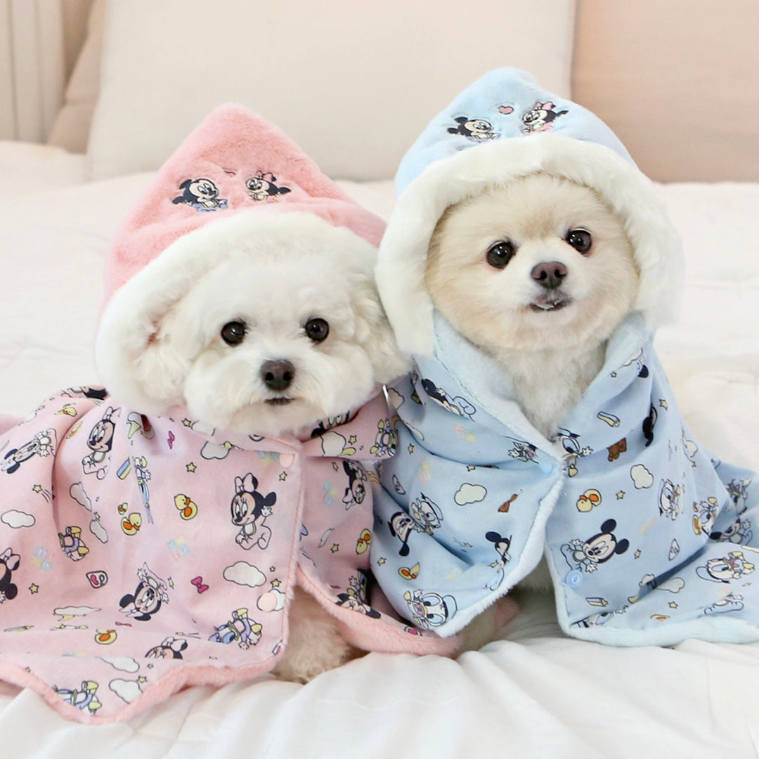 ※予約販売【ITS DOG】Disney Baby Friends Double Sided Blanket (Mickey)