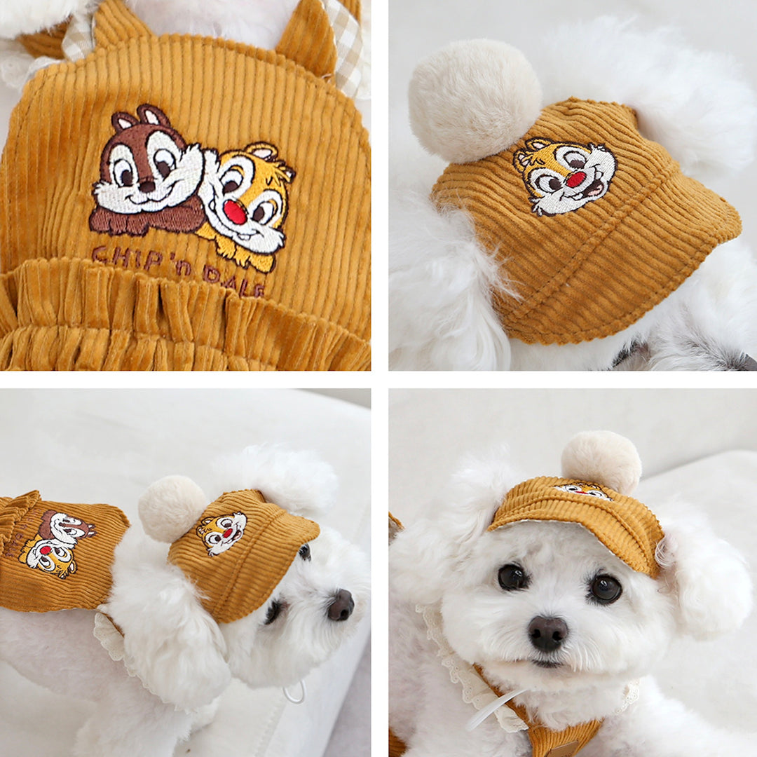 ※予約販売【ITS DOG】Disney chip'n dale corduroy pants (Mustard)