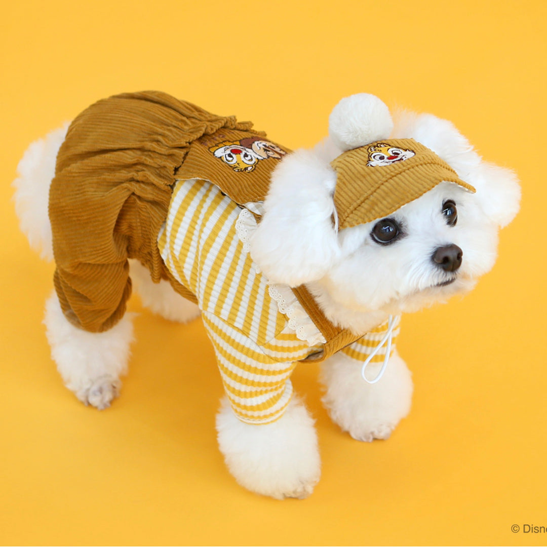 ※予約販売【ITS DOG】Disney chip'n dale corduroy pants (Mustard)