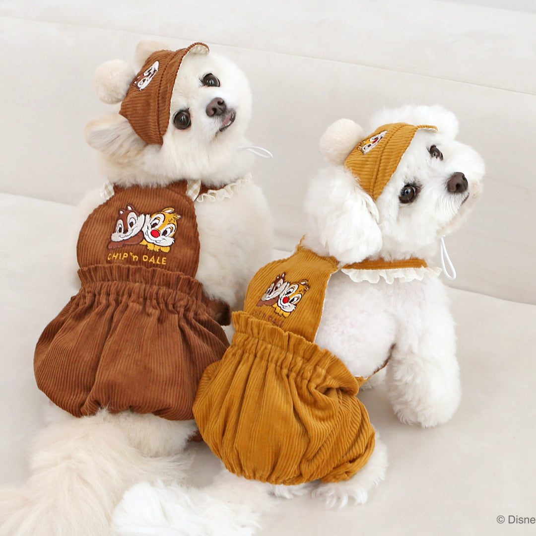 ※予約販売【ITS DOG】Disney chip'n dale corduroy pants (Mustard)