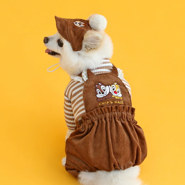 ※予約販売【ITS DOG】Disney chip'n dale ribbed t-shirt(Yellow)