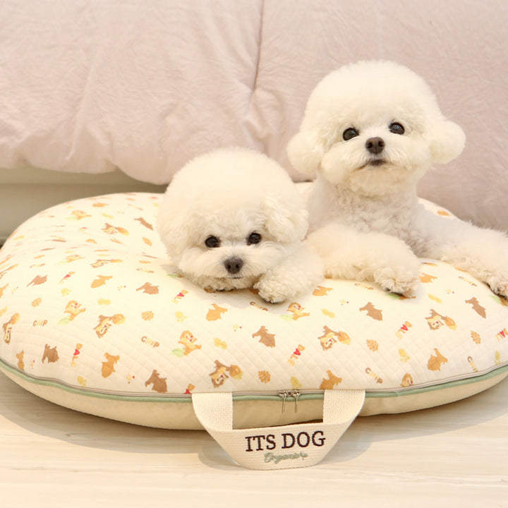 ※予約販売【ITS DOG】Disney organic chip'n dale quilted nest bed