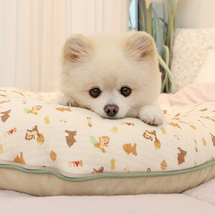 ※予約販売【ITS DOG】Disney organic chip'n dale quilted nest bed